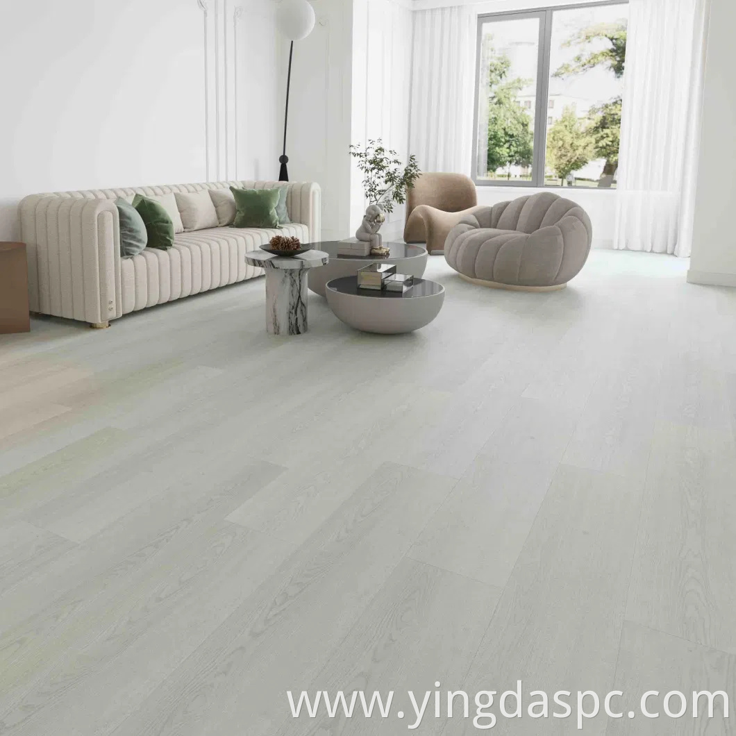 Herringbone Oak Grain Spc Vinyl Flooring for Commercial & Household